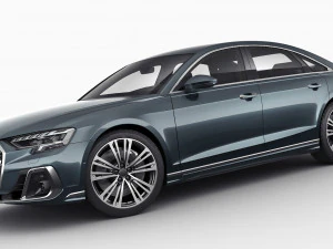 audi a8 and a8l 2022 3D Model