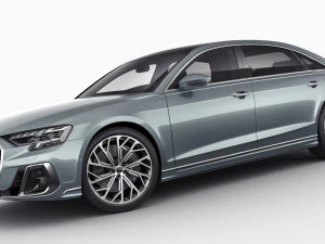 audi a8 and a8l 2022 3D Model