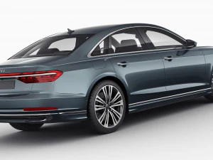 audi a8 and a8l 2022 3D Model