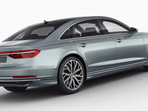 audi a8 and a8l 2022 3D Model