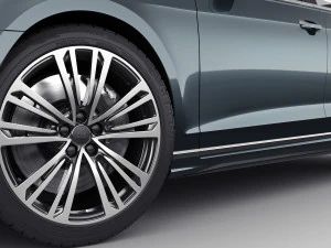 audi a8 and a8l 2022 3D Model