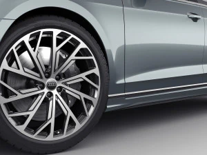 audi a8 and a8l 2022 3D Model