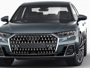 audi a8 and a8l 2022 3D Model