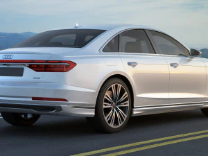 audi a8 and a8l 2022 3D Model