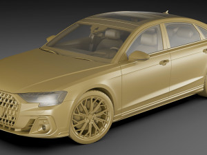 audi a8 and a8l 2022 3D 模型