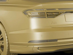 audi a8 and a8l 2022 3D Model