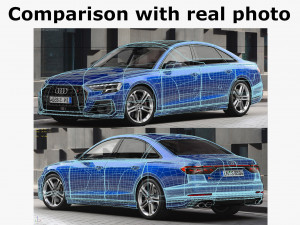 audi a8 and a8l 2022 3D 模型