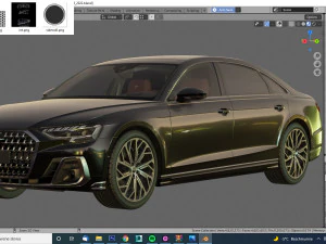 audi a8 and a8l 2022 3D Model