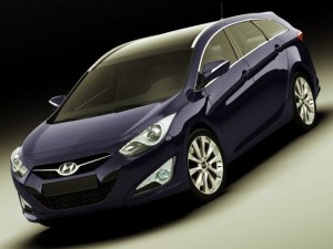 hyundai i40 wagon 2012 3D Model
