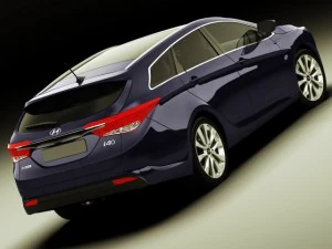 hyundai i40 wagon 2012 3D Model