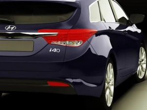 hyundai i40 wagon 2012 3D Model