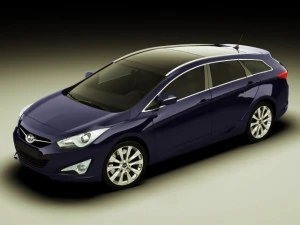 hyundai i40 wagon 2012 3D Model