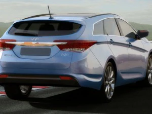 hyundai i40 wagon 2012 3D Model