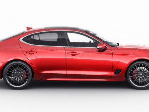 genesis g70 2022 3D Модель