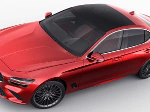 genesis g70 2022 3D Model