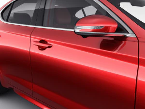 genesis g70 2022 3D Model