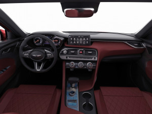 genesis g70 2022 3D Модель