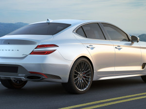 genesis g70 2022 3D Модель