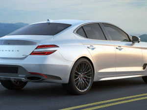 genesis g70 2022 3D Model