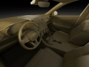 genesis g70 2022 3D Model