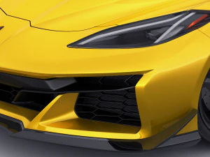 chevrolet corvette 2023 z06 c8 and z06 z07 performance package 3D Model