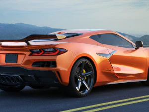 chevrolet corvette 2023 z06 c8 and z06 z07 performance package 3D Model
