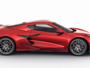 chevrolet corvette 2023 z06 c8 and z06 z07 performance package 3D Model