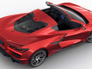 chevrolet corvette 2023 z06 c8 and z06 z07 performance package 3D Model