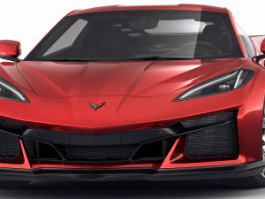 chevrolet corvette 2023 z06 c8 and z06 z07 performance package 3D Model