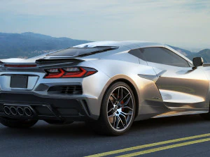 chevrolet corvette 2023 z06 c8 and z06 z07 performance package 3D Model