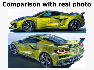 chevrolet corvette 2023 z06 c8 and z06 z07 performance package Modèle 3D