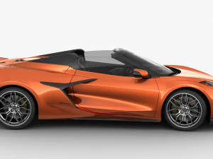chevrolet corvette z06 c8 convertible 2023 3D Model