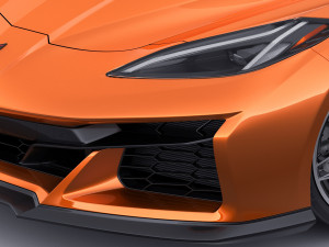 chevrolet corvette z06 c8 convertible 2023 3Dモデル