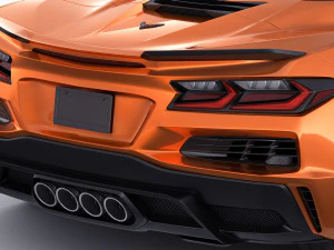 chevrolet corvette z06 c8 convertible 2023 3D Model