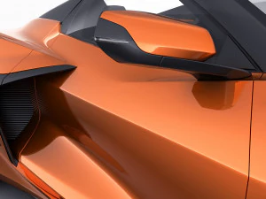 chevrolet corvette z06 c8 convertible 2023 3D Model