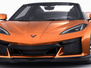 chevrolet corvette z06 c8 convertible 2023 3Dモデル