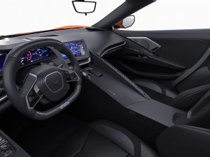 chevrolet corvette z06 c8 convertible 2023 3D Model