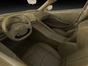 chevrolet corvette z06 c8 convertible 2023 3D Model