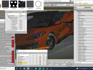 chevrolet corvette z06 c8 convertible 2023 3D Model