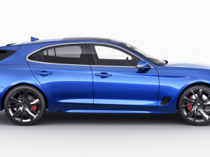 genesis g70 shooting brake 2022 3D Model
