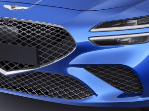 genesis g70 shooting brake 2022 3D Model
