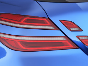 genesis g70 shooting brake 2022 3D Model