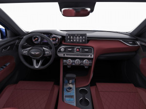 genesis g70 shooting brake 2022 3D Model