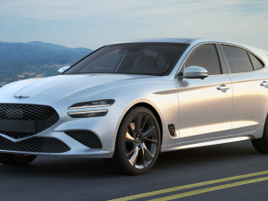 genesis g70 shooting brake 2022 3D Model