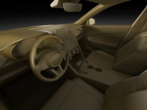 genesis g70 shooting brake 2022 3D Model