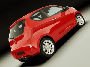 kia picanto 2012 3door 3D Model