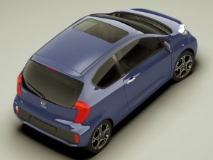 kia picanto sport 2012 3door 3D-Modell