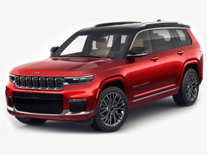 jeep grand cherokee l 2022 3D 模型