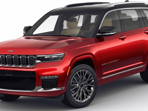 jeep grand cherokee l 2022 Modèle 3D