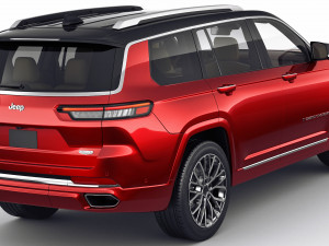 jeep grand cherokee l 2022 Modèle 3D